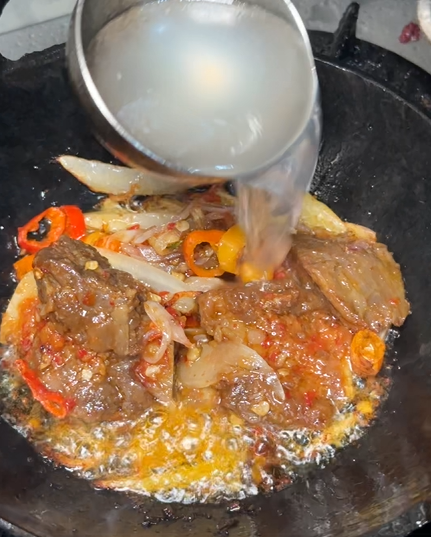 Iga Gongso di Bubur Cinta Pandu Raya Bogor