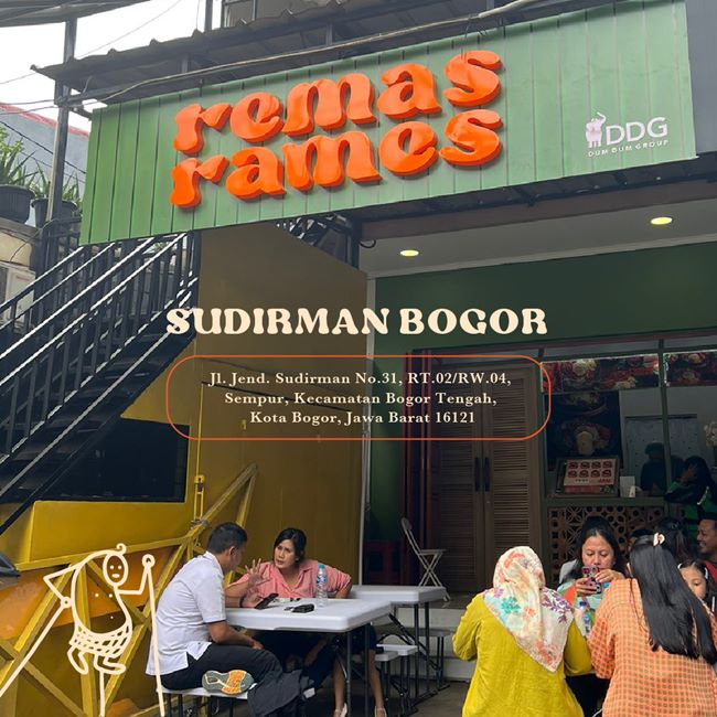 Store Lokasi Nasi Remas Rames di Bogor
