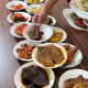 Sajian Piring Resto Padang Trio Jumbo