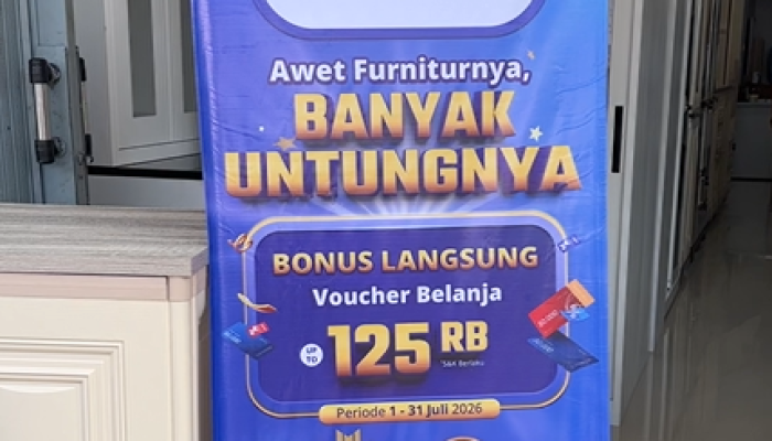 Cari Furniture Murah & Berkualitas dekat IPB Dramaga? Ke Maju Gemilang Furniture Aja, Ada Voucher Belanja Hingga Rp125 Ribu!